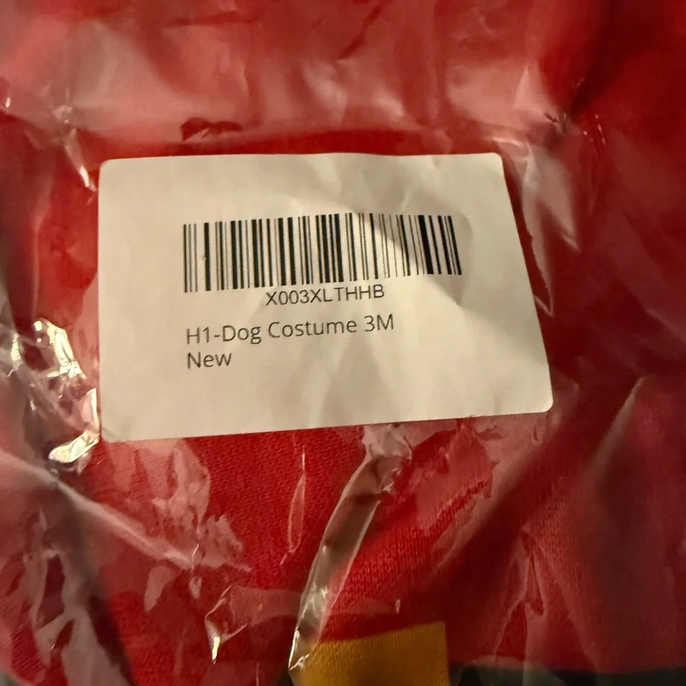 LED light-up Dog/Cat Santa Christmas Costume -Medium